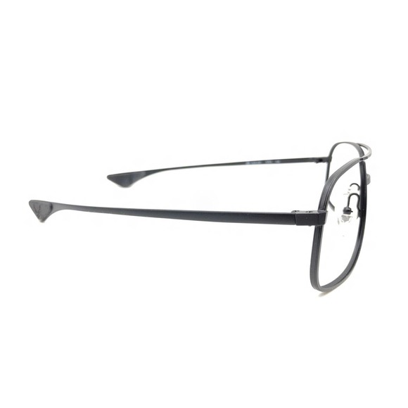 ArtCraft Matte Black Square Aviator Eyeglasses Frames 55-18 140 USA Men Women - Picture 4 of 12